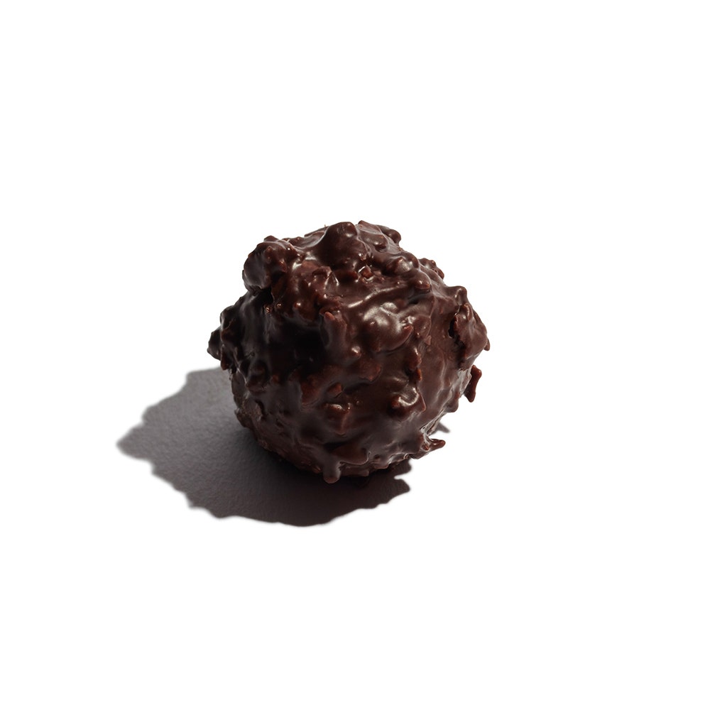 Dark Crème Brûlée Truffle