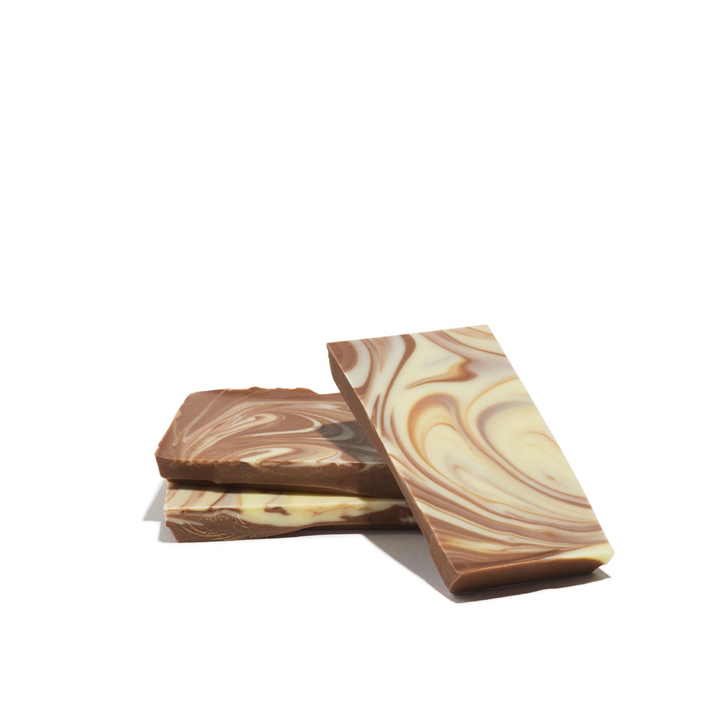 Milk Marbled Block