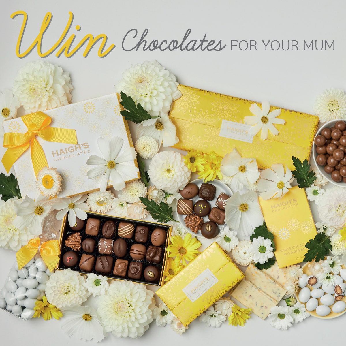 Win chocolates for your Mum