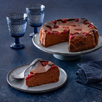 Chocolate Basque Cheesecake