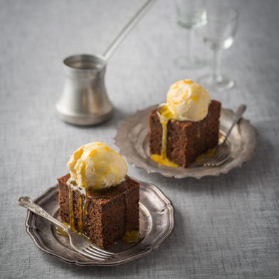 Haigh’s Chocolate, Almond & Orange Cake