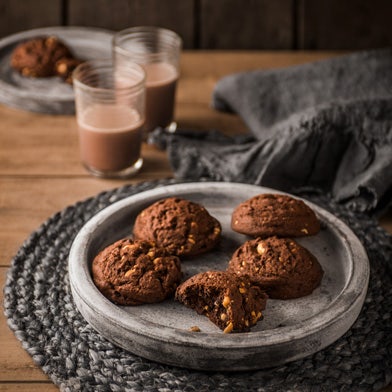 Haigh’s Chocolate Peanut Fudge Brookies