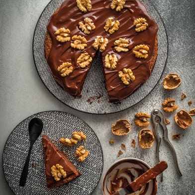 Haigh’s Spiced Chocolate and Walnut Torte