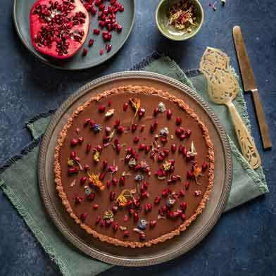 Haigh's Chocolate and Tahnini Tart