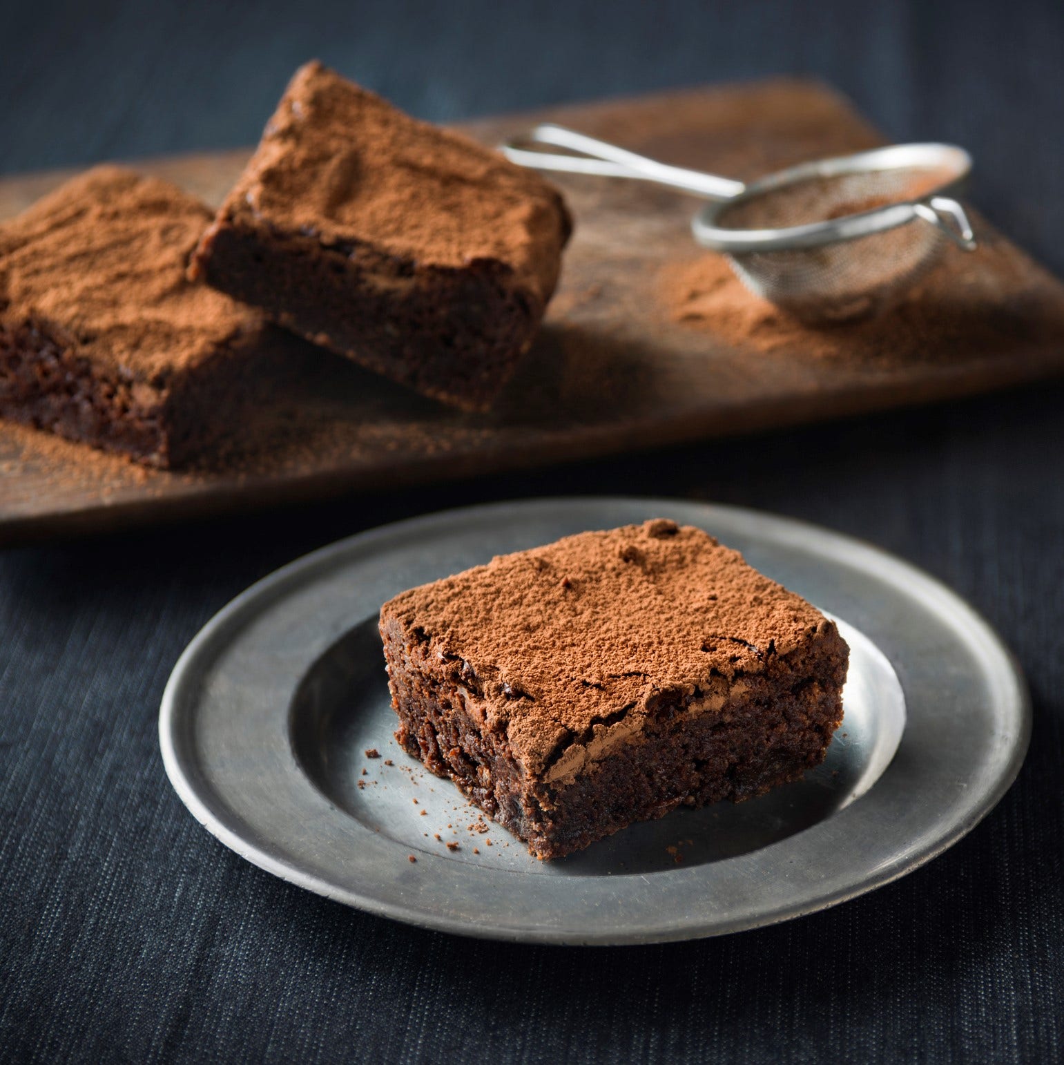 Haigh’s Chocolate and Hazelnut Fudge Brownies