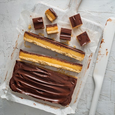 Haigh’s Peanut Butter Millionaires Shortbread