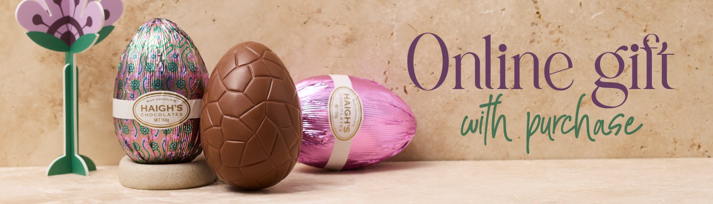 Haigh's Easter Gift with Purchase Offer