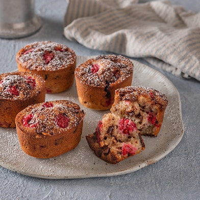 Haigh's Chocolate Raspberry Friands