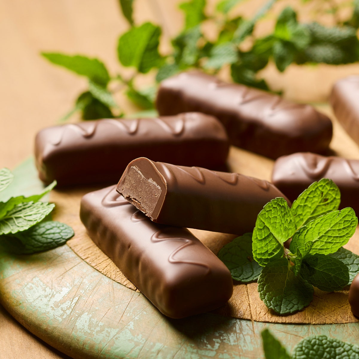Haigh's Milk Peppermint Truffle Bars