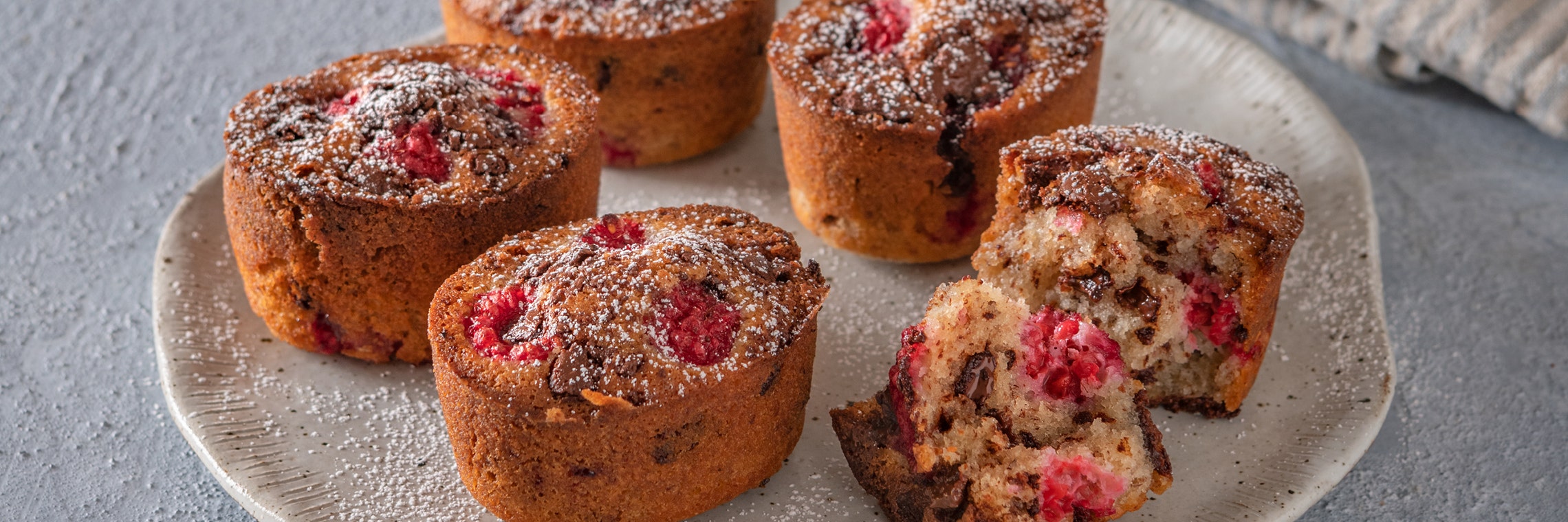 Haigh's Chocolate & Raspberry Friands